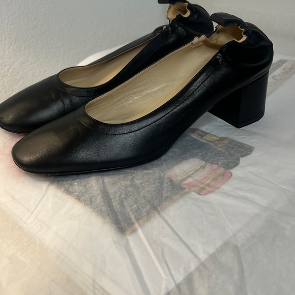EVERLANE THE Day heel  Ballet inspire Italian leather shoe 91/2 - Picture 14 of 16